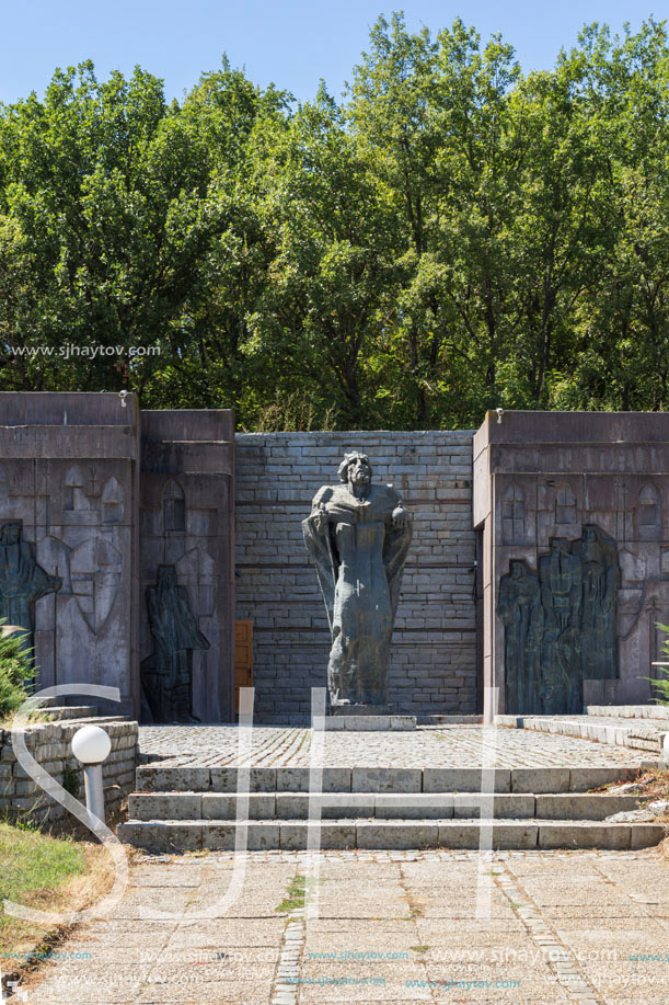 SAMUEL FORTRESS, BULGARIA- SEPTEMBER 6, 2017: Fortress of Bulgarian Tsar Samuel near village of Kliuch, Blagoevgrad region, Bulgaria